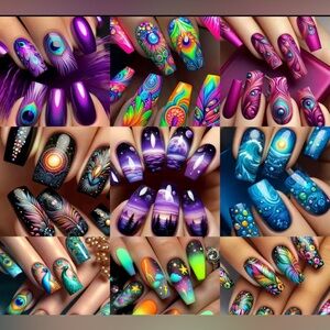 216 Piece Nail Kit Set